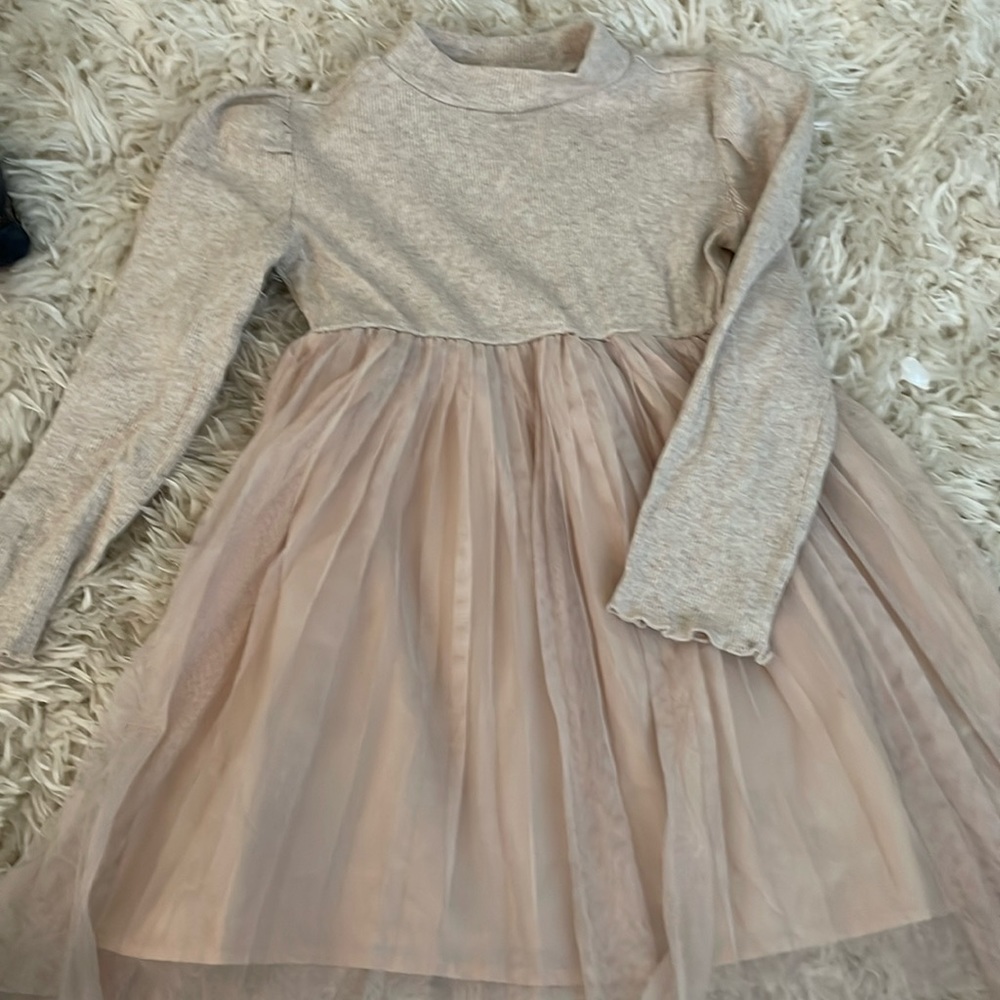 Pink Gap tulle twirl dress